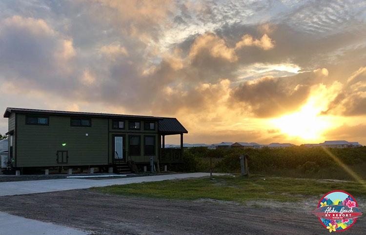 Aloha Beach RV Resort in Port Aransas, TX.