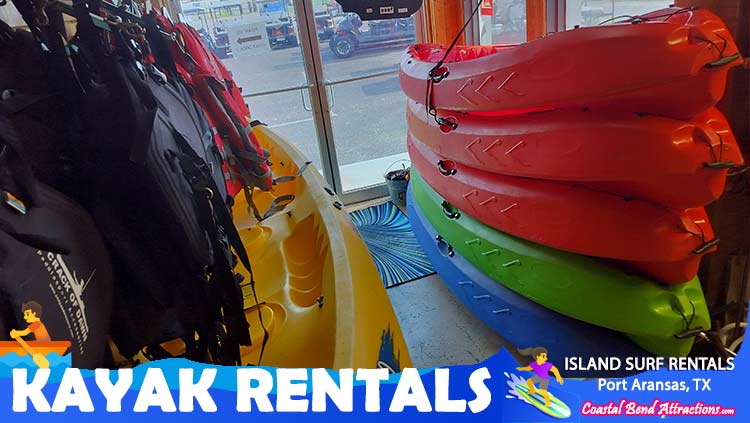 Island Surf Rentals in Port Aransas, TX.