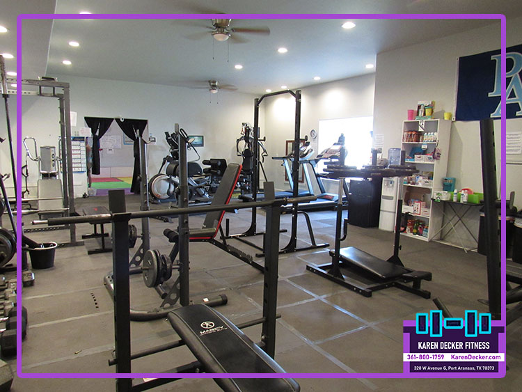 Karen Decker Fitness Gym in Port Aransas, TX.