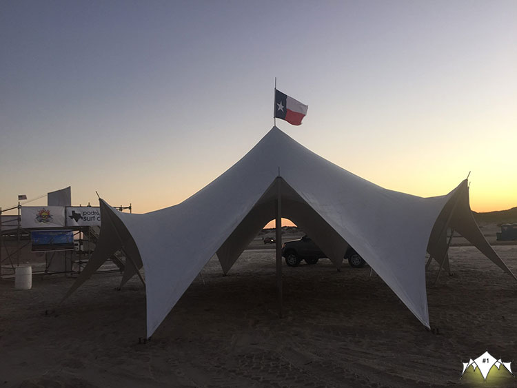 Party Tent Rental #1 in Port Aransas, TX.