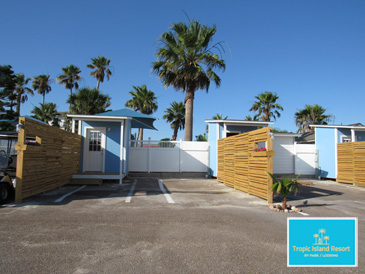 Tropic Island Resort in Port Aransas, Texas.