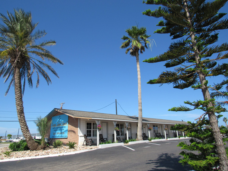 Tropic Island Resort in Port Aransas, Texas.