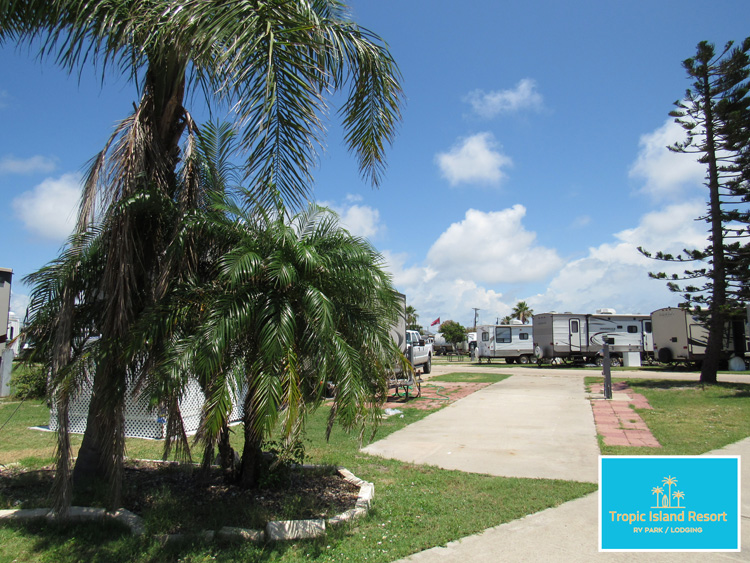 Tropic Island Resort in Port Aransas, Texas.