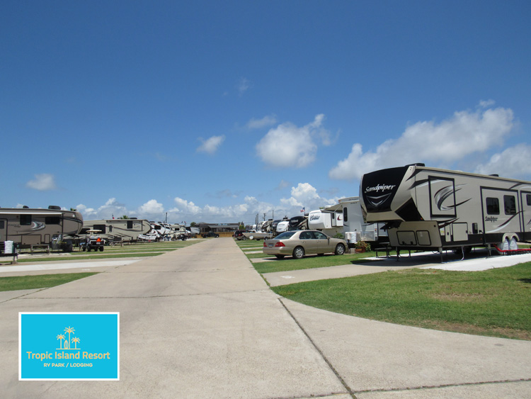 Tropic Island Resort in Port Aransas, Texas.