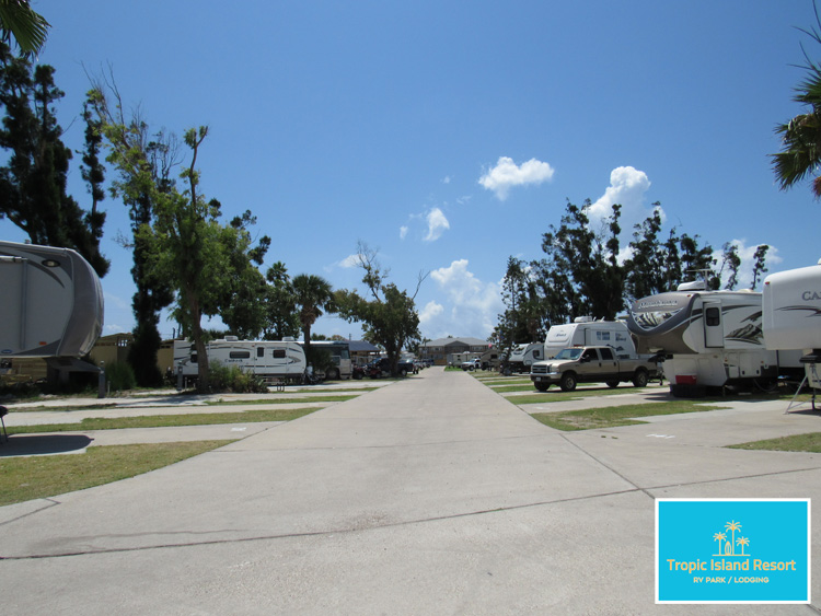 Tropic Island Resort in Port Aransas, Texas.