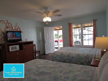 Tropic Island Resort in Port Aransas, Texas.